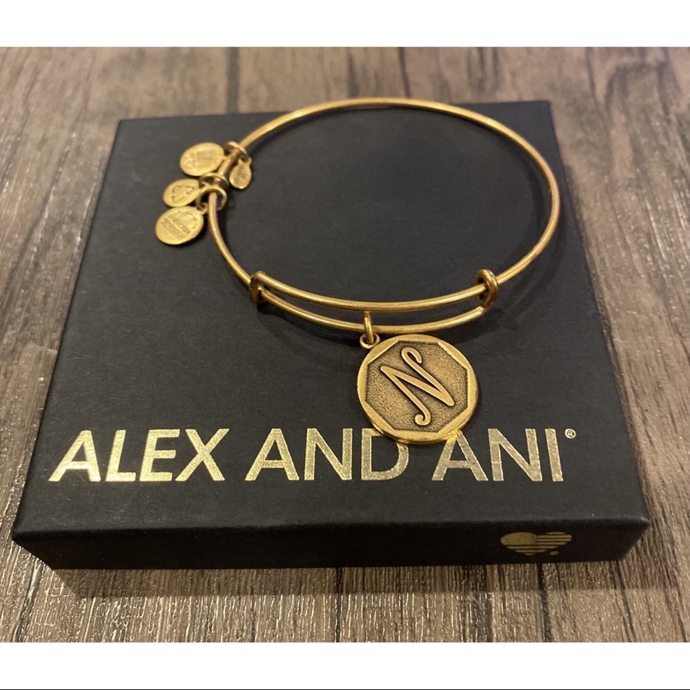 Alex And Ani Bangle “N”+Energy